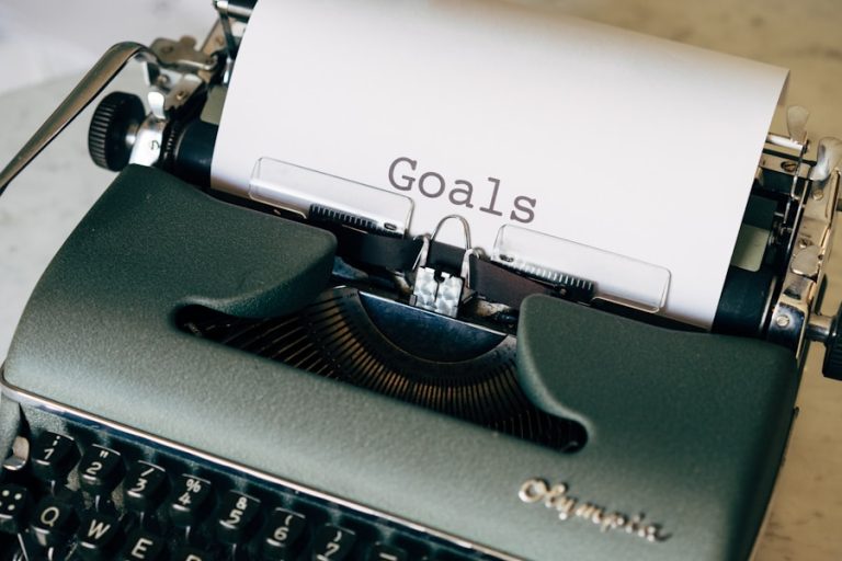 Photo Goal setting