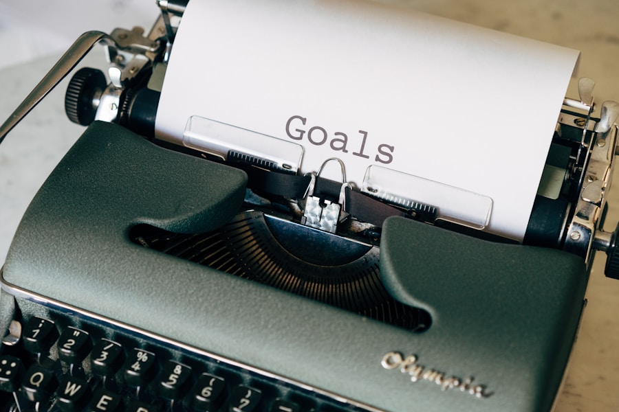 Photo Goal setting